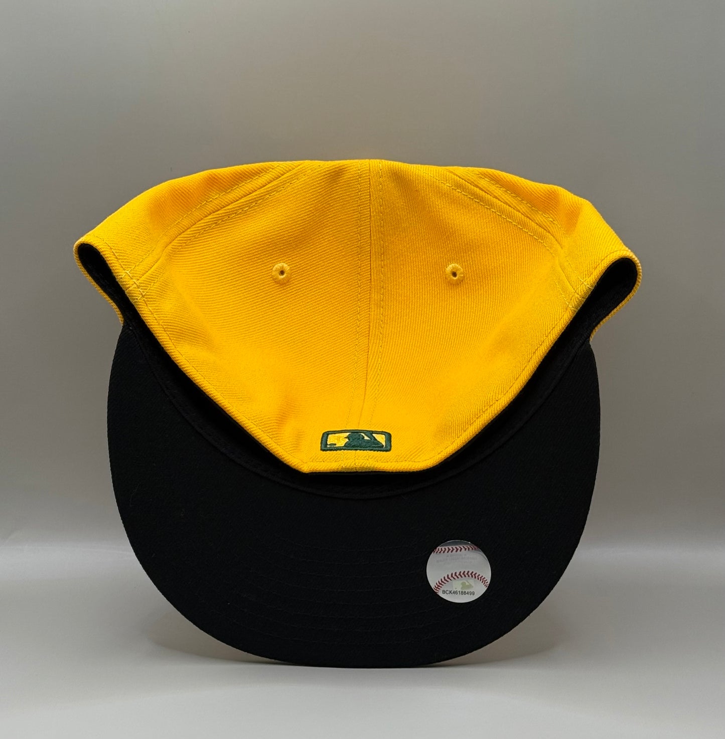 59FIFTY オークランド・アスレチックス 逆さロゴ(反転ロゴ)刺繍