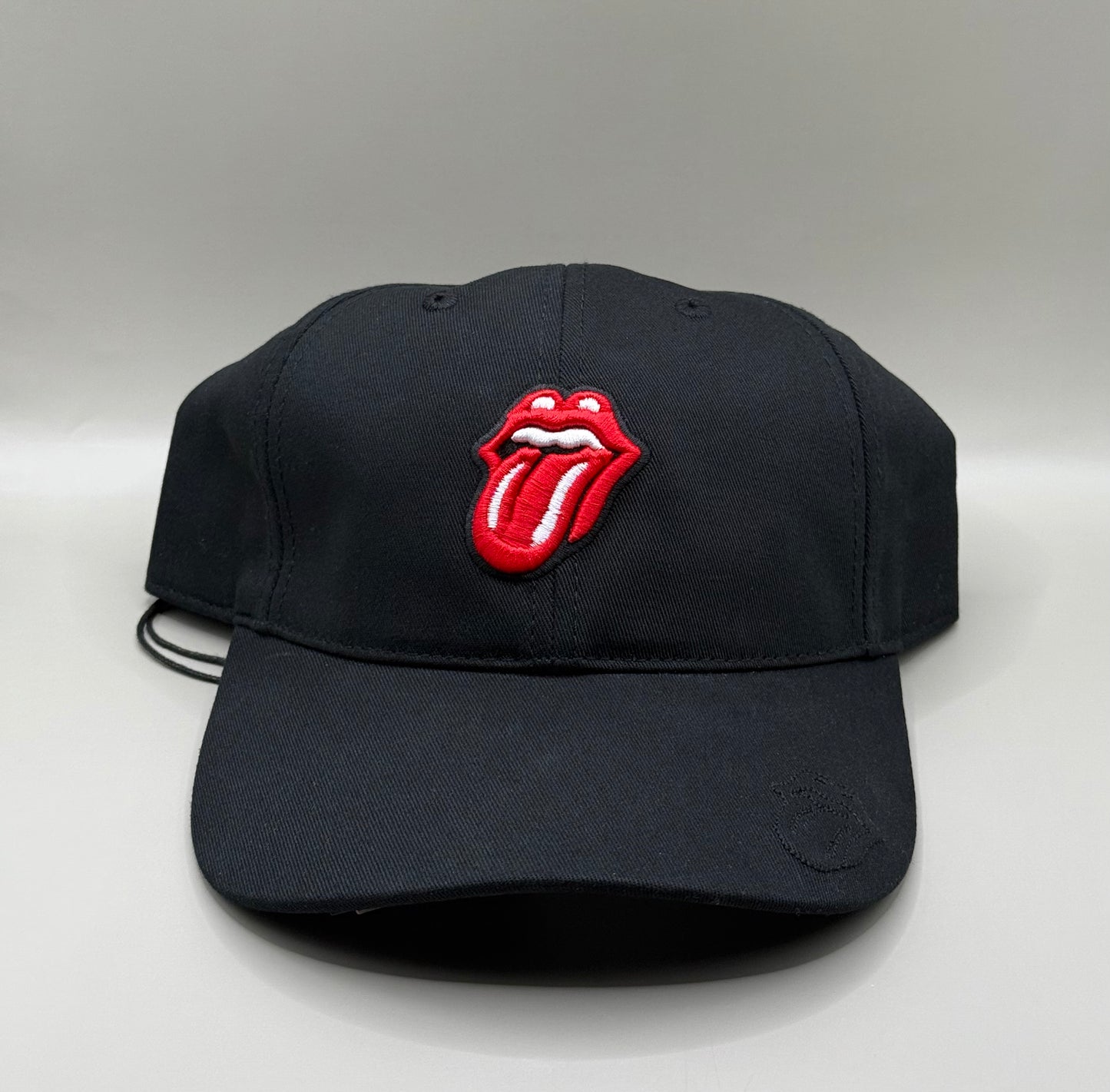 KITH × The Rolling Stones ロゴ刺繍 キャップ ブラック